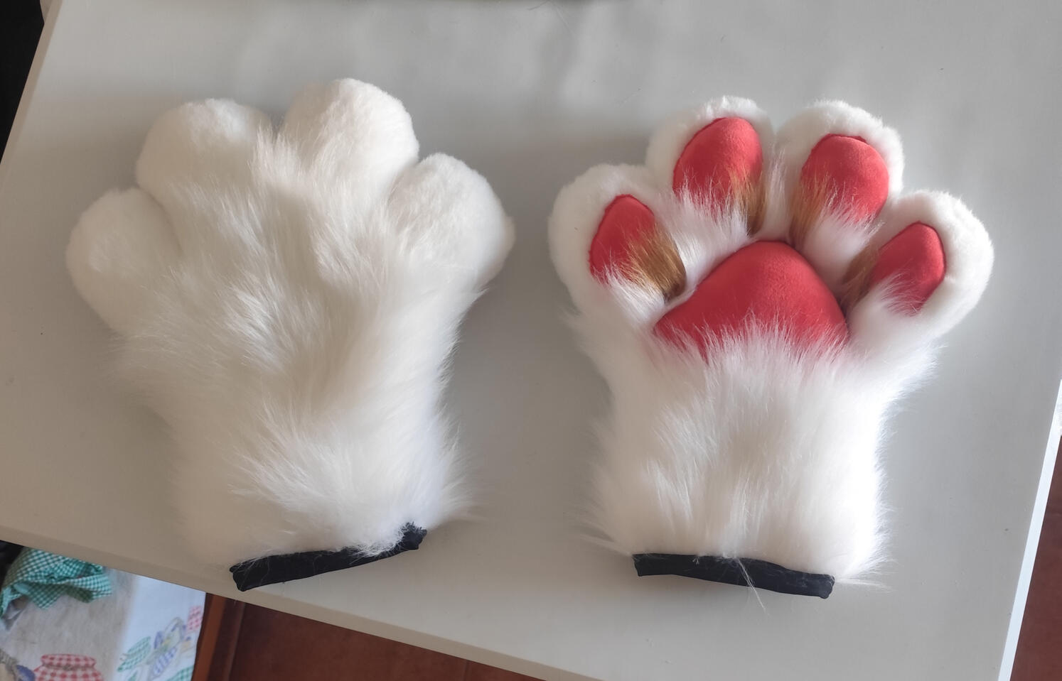 Custom paws (Pattern by BiteMeFursuits) - February 2025